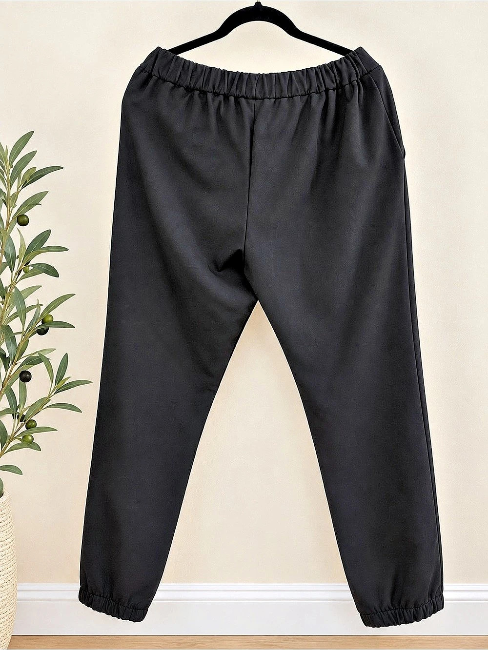 HATCH Collection Over Under Style Easy Maternity Pants Black Size 2 Jogger
